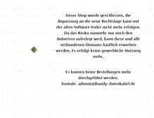 Tablet Screenshot of handy-datenkabel.de